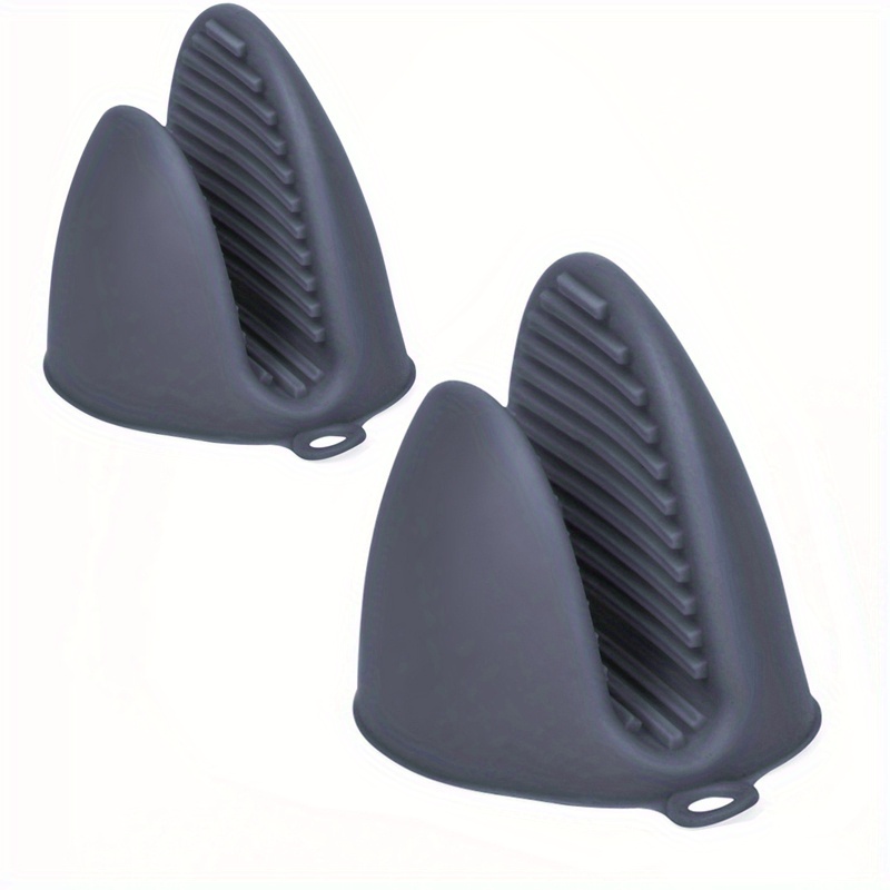 Kitchen Baking Pan Set - 2 Pack Silicone Oven Mitts Pot