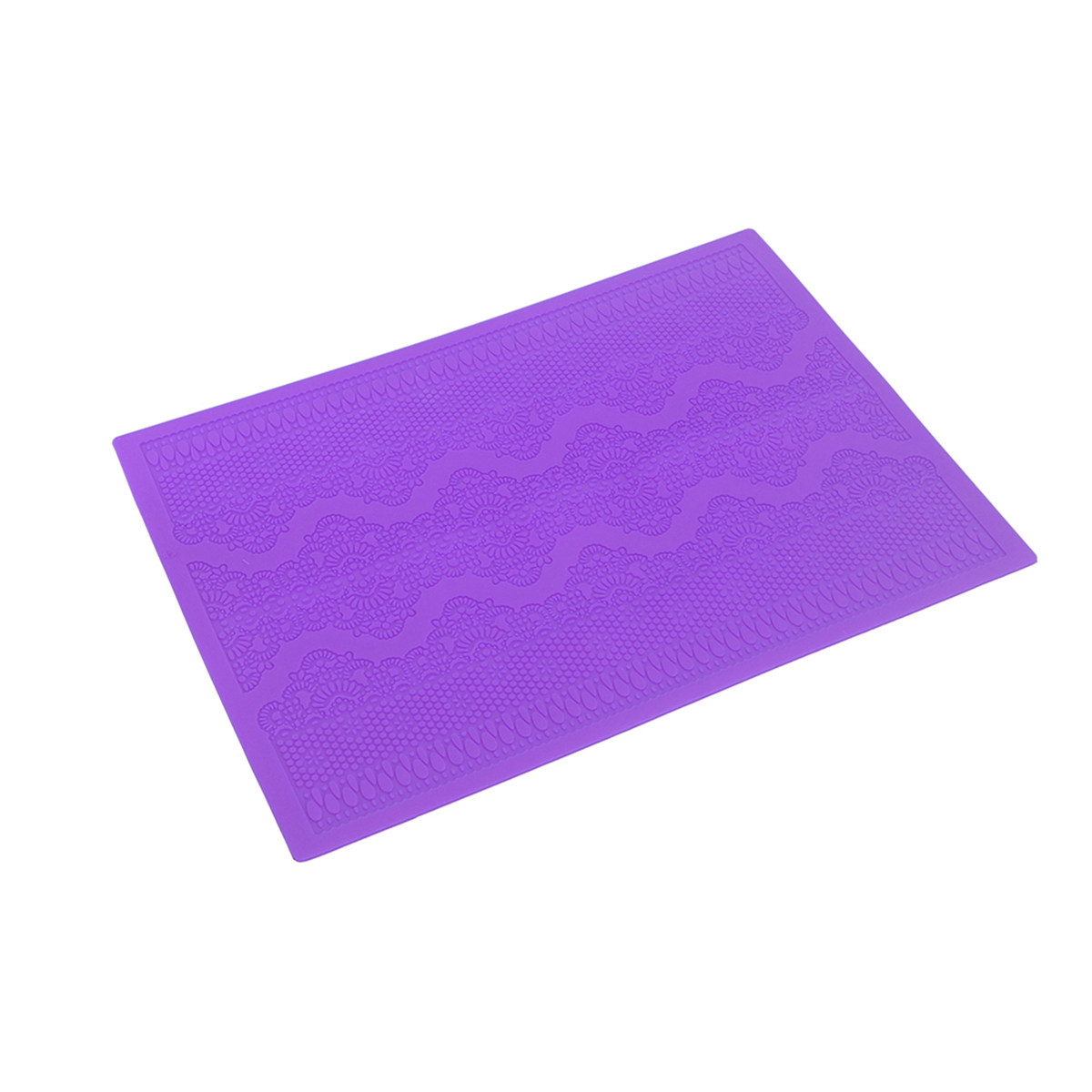 Kitchen With Baking Area - 1pcs Silicone Mat Purple Food-Grade Cake