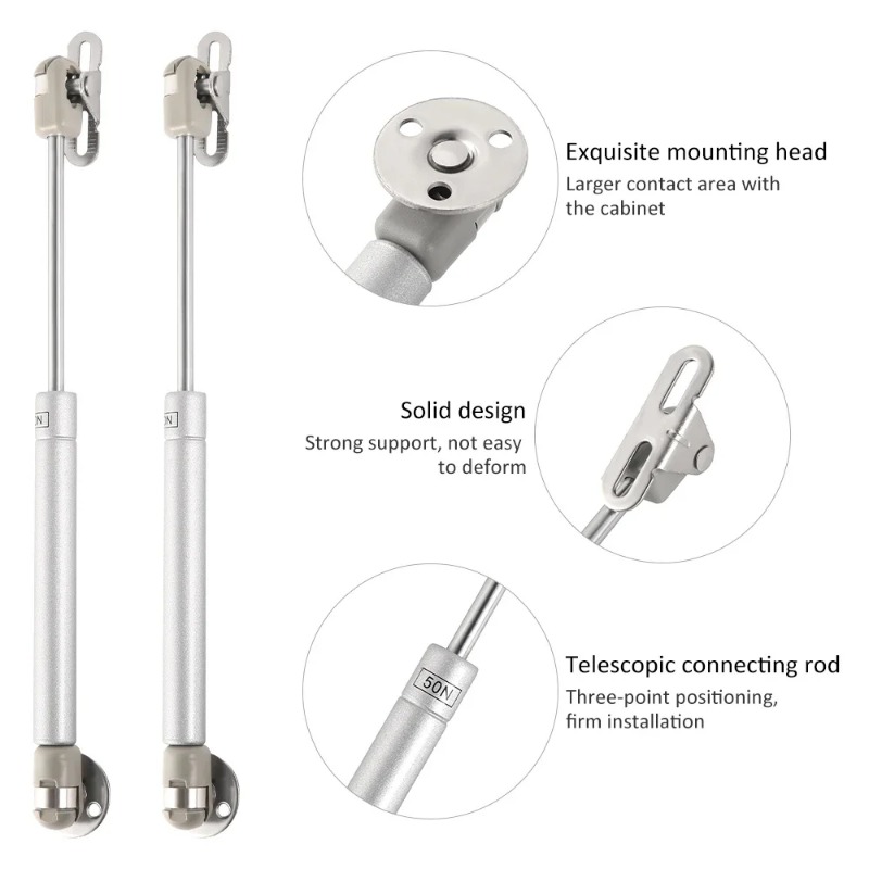Kitchen Baking Cabinet - 2Pcs 20/60/100N/150N Furniture Hinge Kitchen Cabinet