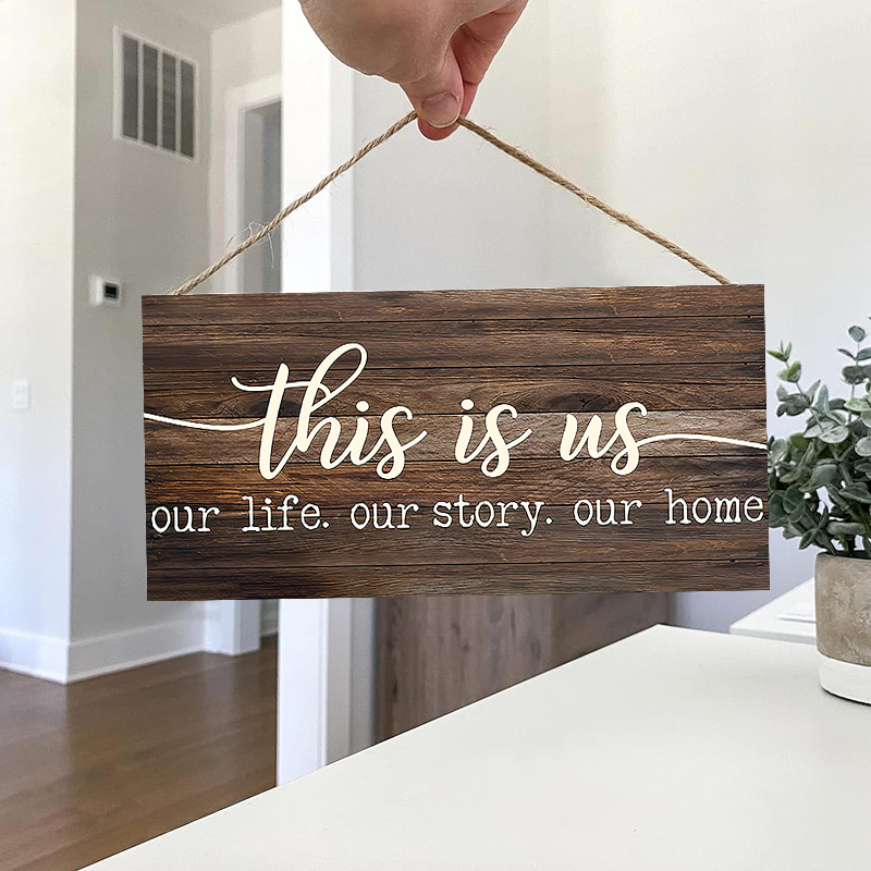 Kitchen Baking Cabinet - Rustic This is us Wall Hanging