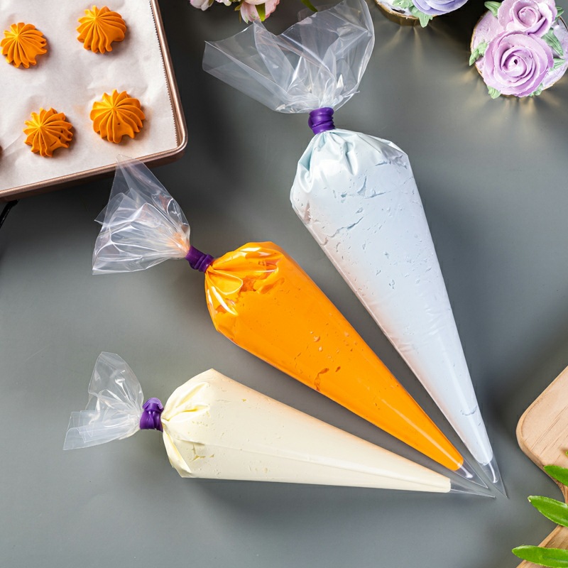 Piping Bag Disposable - 100pcs Thick Disposable Piping Bags, Durable