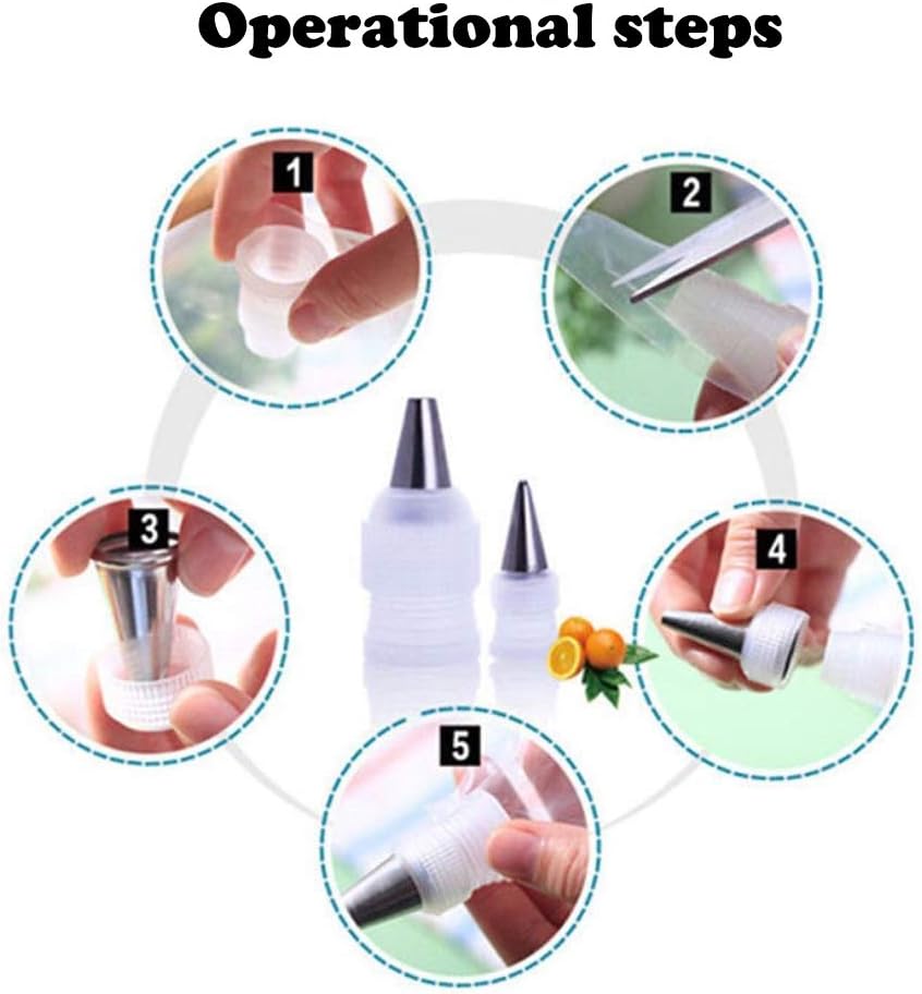 5-20pcs Coupler Adaptor Icing  - Piping Bag Disposable ulasan dan harga