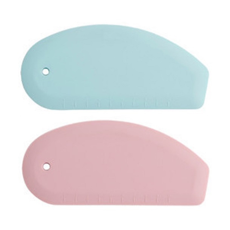 Silicone Bowl Scraper Flexible - Dough Scraper Curved ulasan dan harga