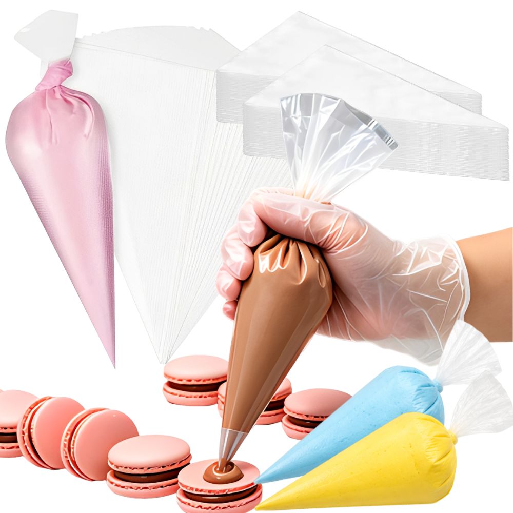 50pcs S/M/L Transparent Dispos - Piping Bag Disposable ulasan dan harga