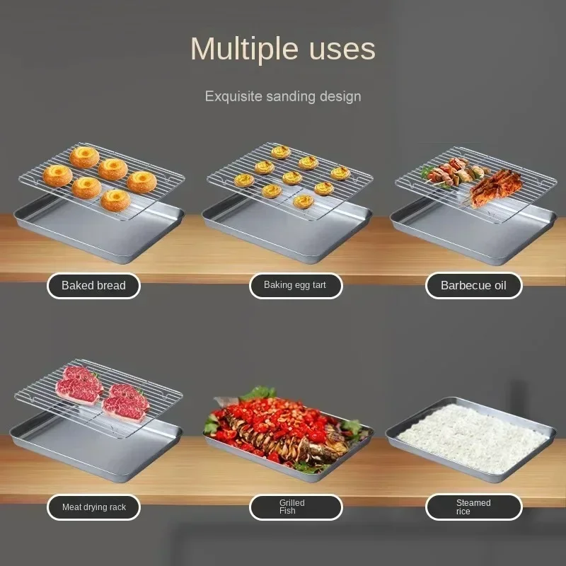 Stainless Steel Baking Pan Tra - Kitchen Baking Rack ulasan dan harga