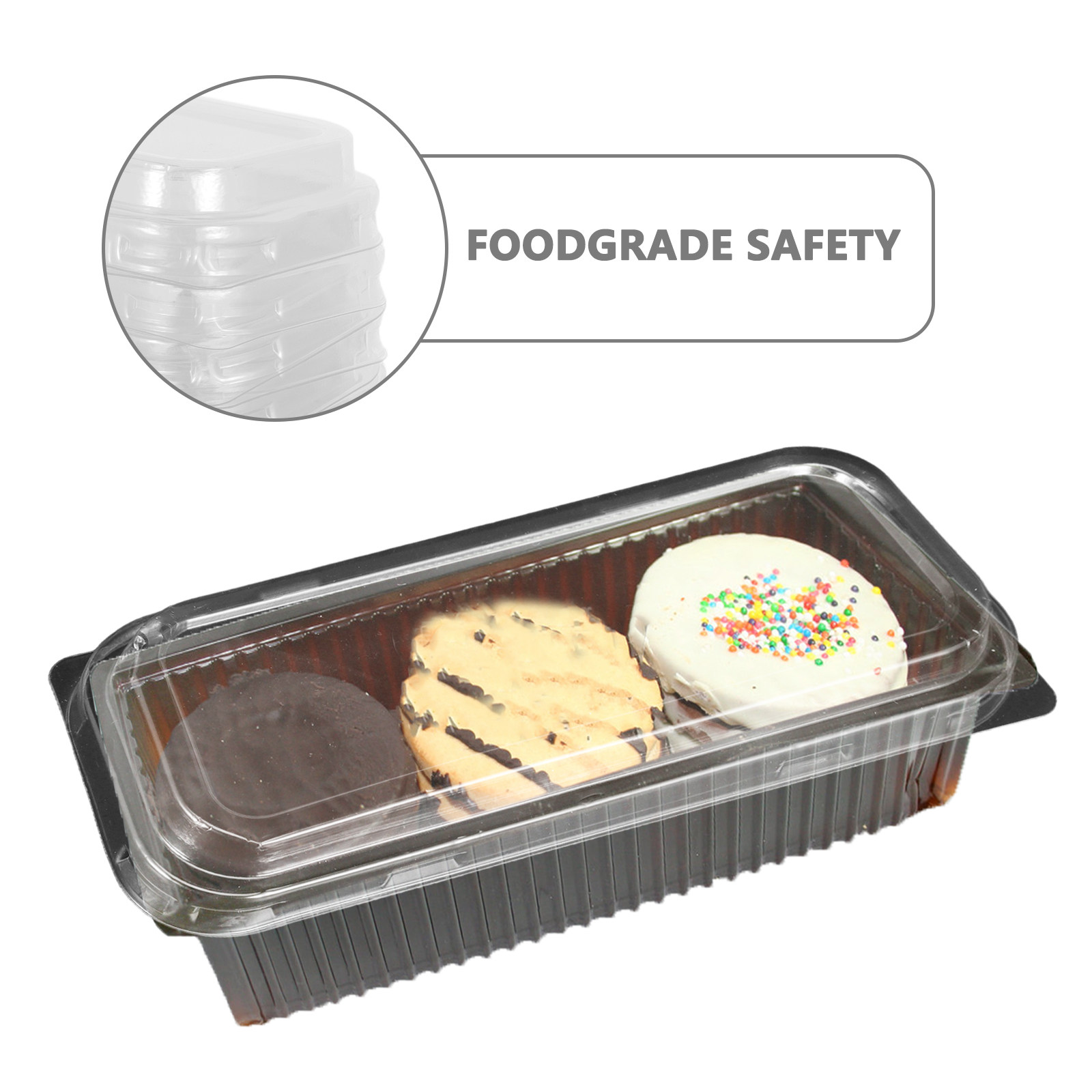 50Pcs Plastic Loaf Baking Lids - Kitchen With Baking Area ulasan dan harga