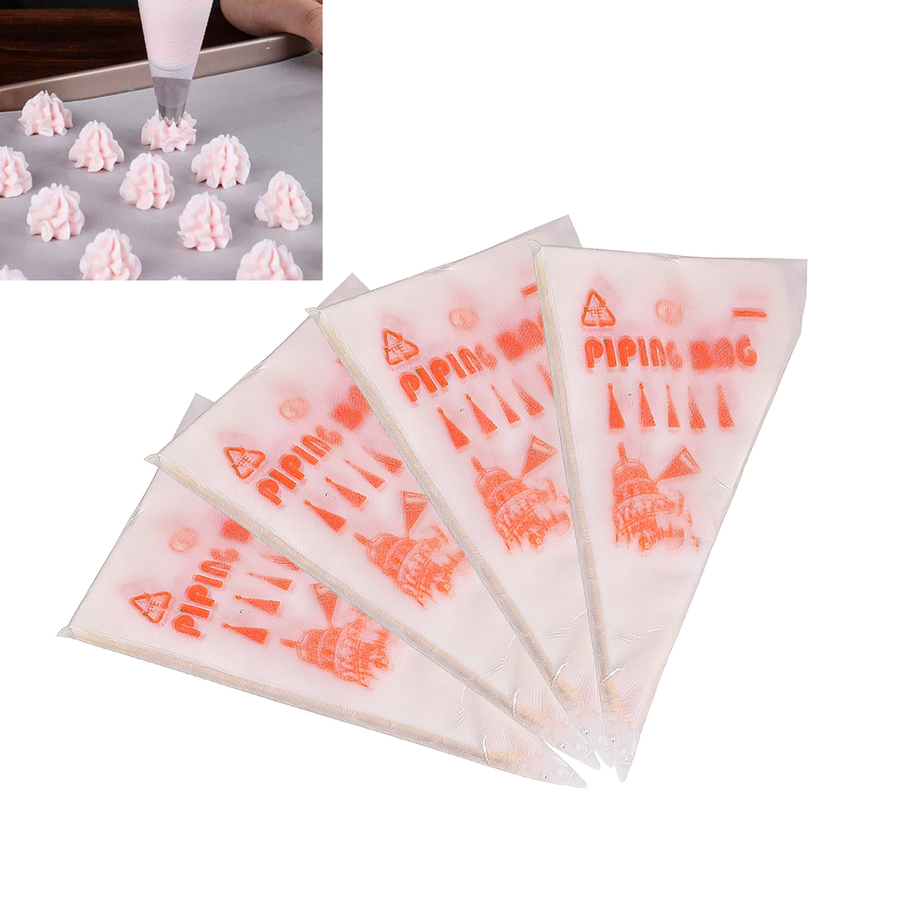 100PCS Thick Disposable Pastry - Piping Bag Disposable ulasan dan harga