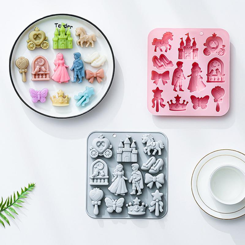 12 Cavity Prince, Princess Sil - Kitchen Baking Molds ulasan dan harga