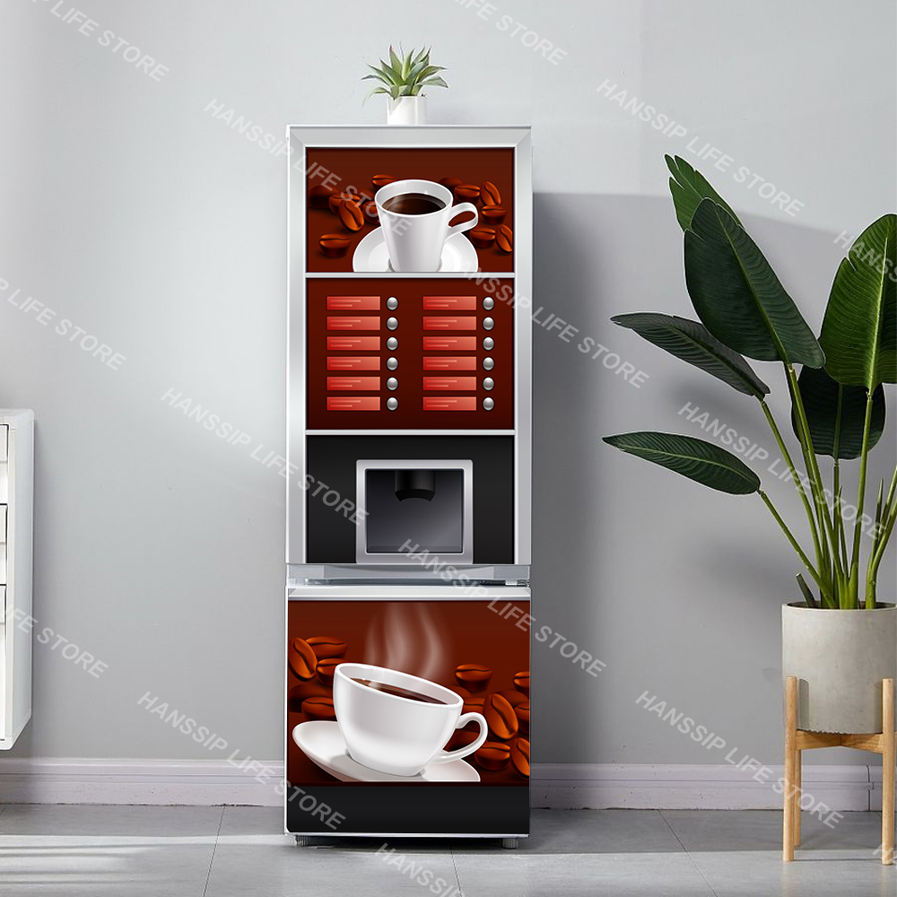 Retro Phone Booth Printed Refr - Kitchen Baking Cabinet ulasan dan harga