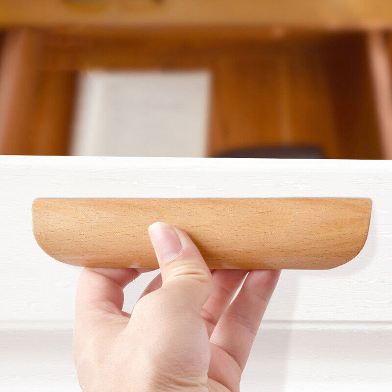 Wooden Cabinet Pulls Handles F - Kitchen Queen ulasan dan harga