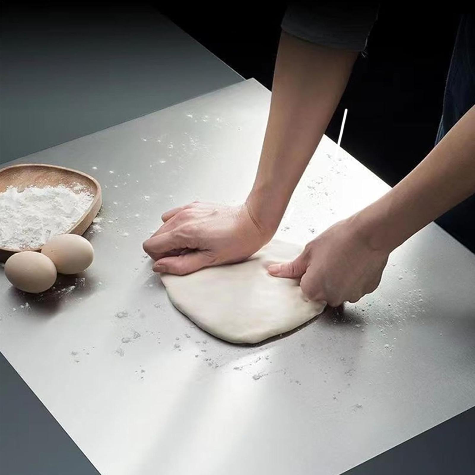 Stainless Steel Cutting Board  - Baking In Kitchen ulasan dan harga