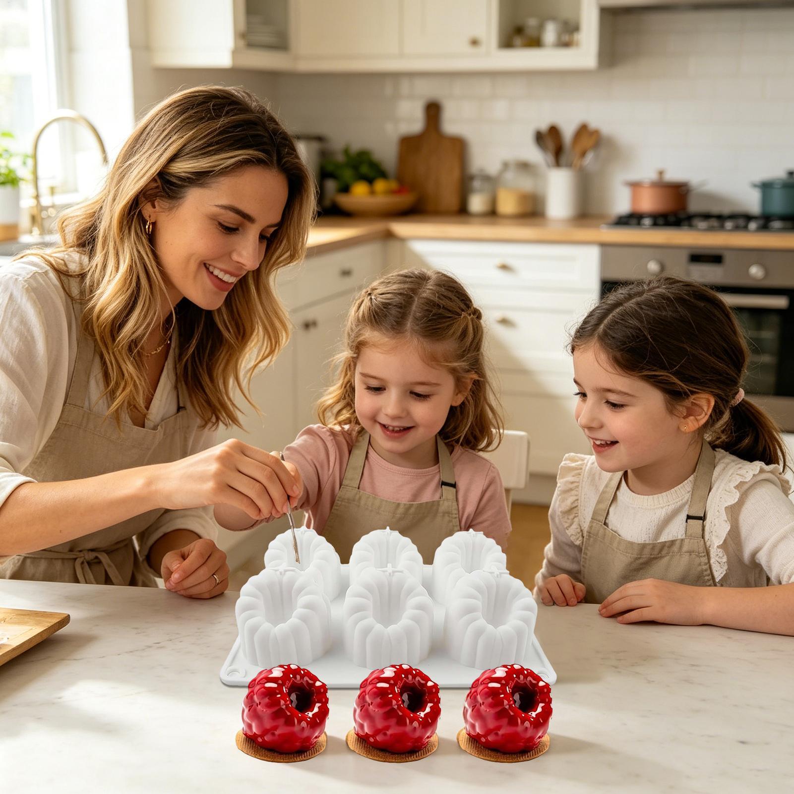 Raspberry Silicone Mold 3D Ras - Kitchen Bakery ulasan dan harga