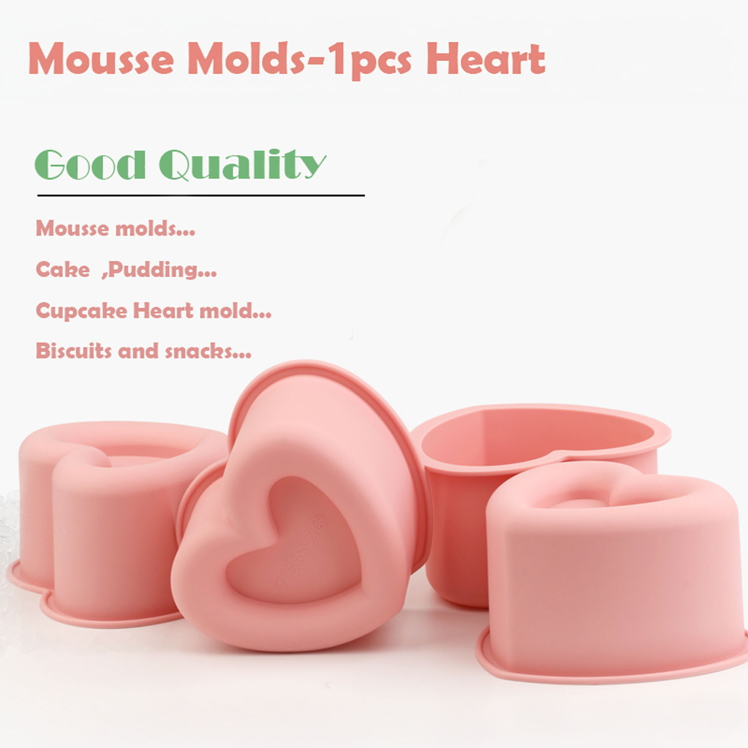 A Heart-Shaped Silicone Mold f - Kitchen Baking Must Haves ulasan dan harga
