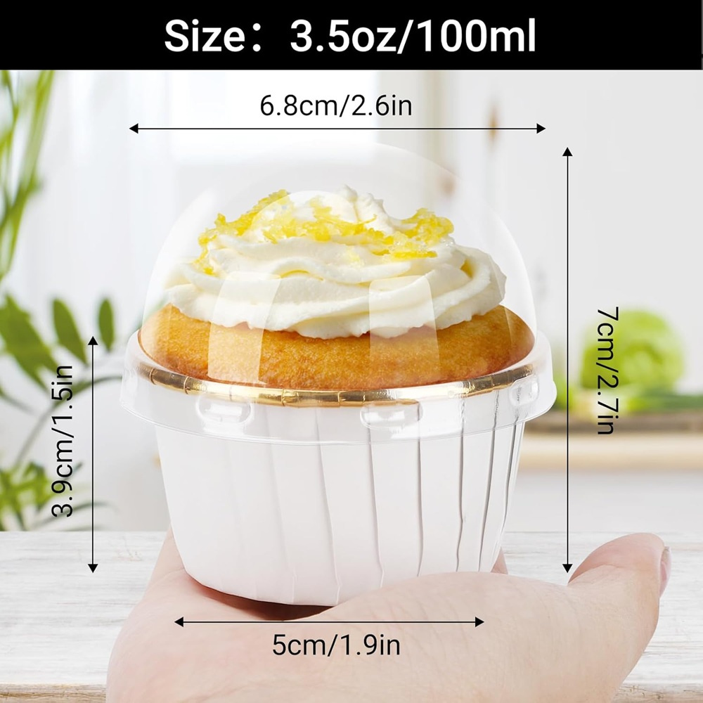 50 pcs Muffins Cup Paper Cupca - Kitchen With Baking Area ulasan dan harga