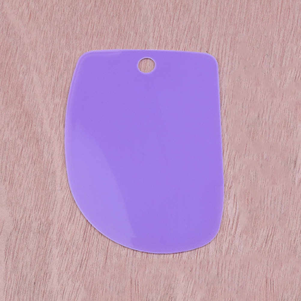 3Pcs Dough Scrapers Plastic Du - Dough Scraper Curved ulasan dan harga