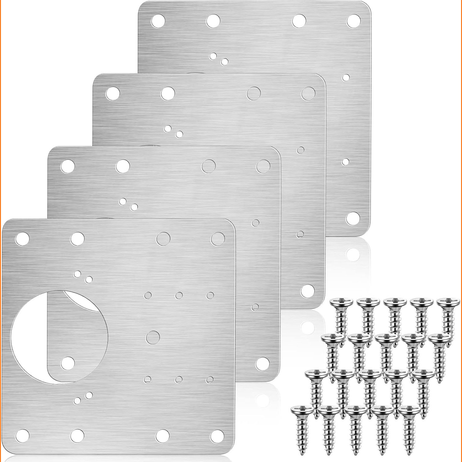 Cabinet Hinge Repair Plate Kit - Kitchen Baking Cabinet ulasan dan harga