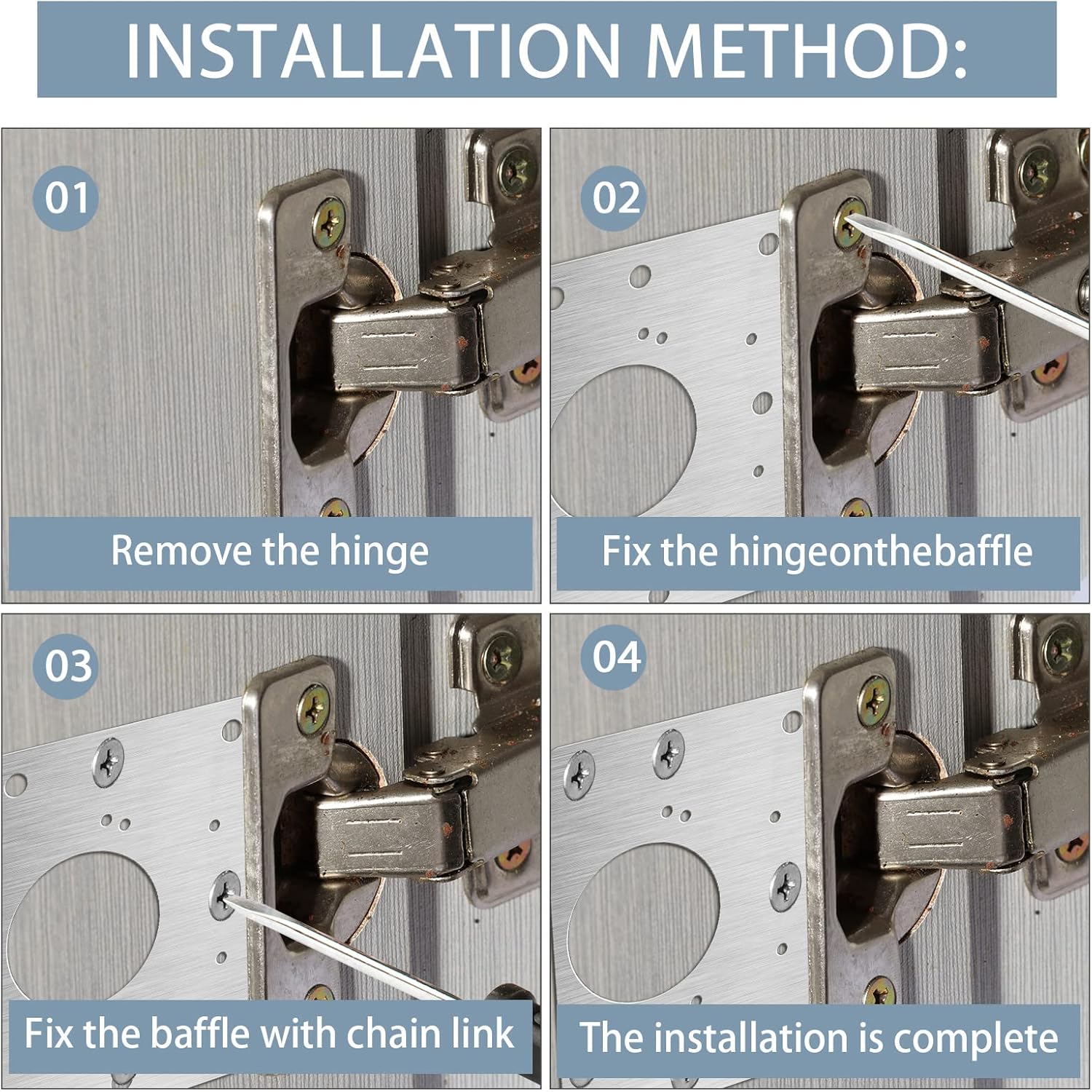 Cabinet Hinge Repair Plate Kit - Kitchen Baking Cabinet ulasan dan harga