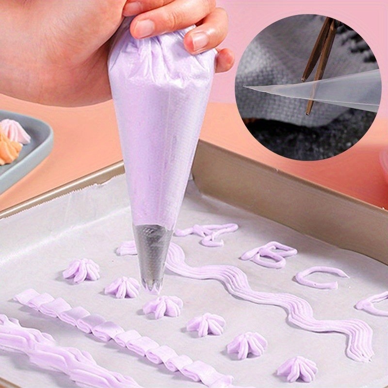 100 Pce - Disposable Piping Ba - Piping Bag Disposable ulasan dan harga