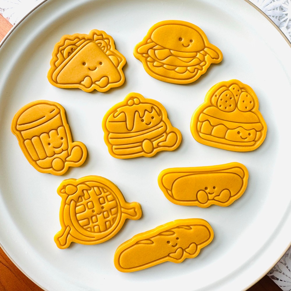 Cute Burger Sandwich Cookie Cu - Kitchen Equipment For Baking ulasan dan harga