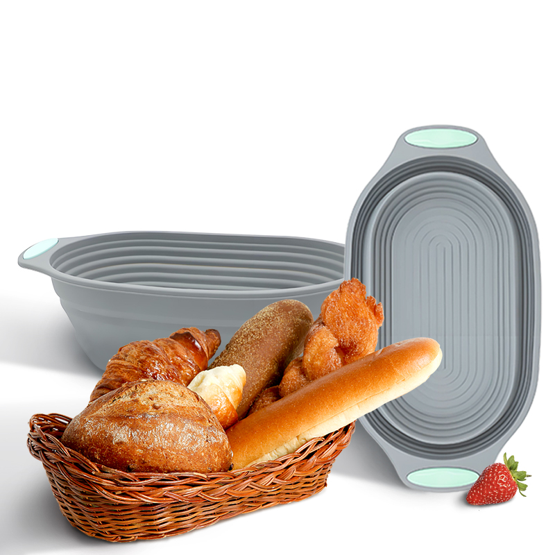 1PC Silicone Foldable Banneton - Kitchen Baking Storage ulasan dan harga