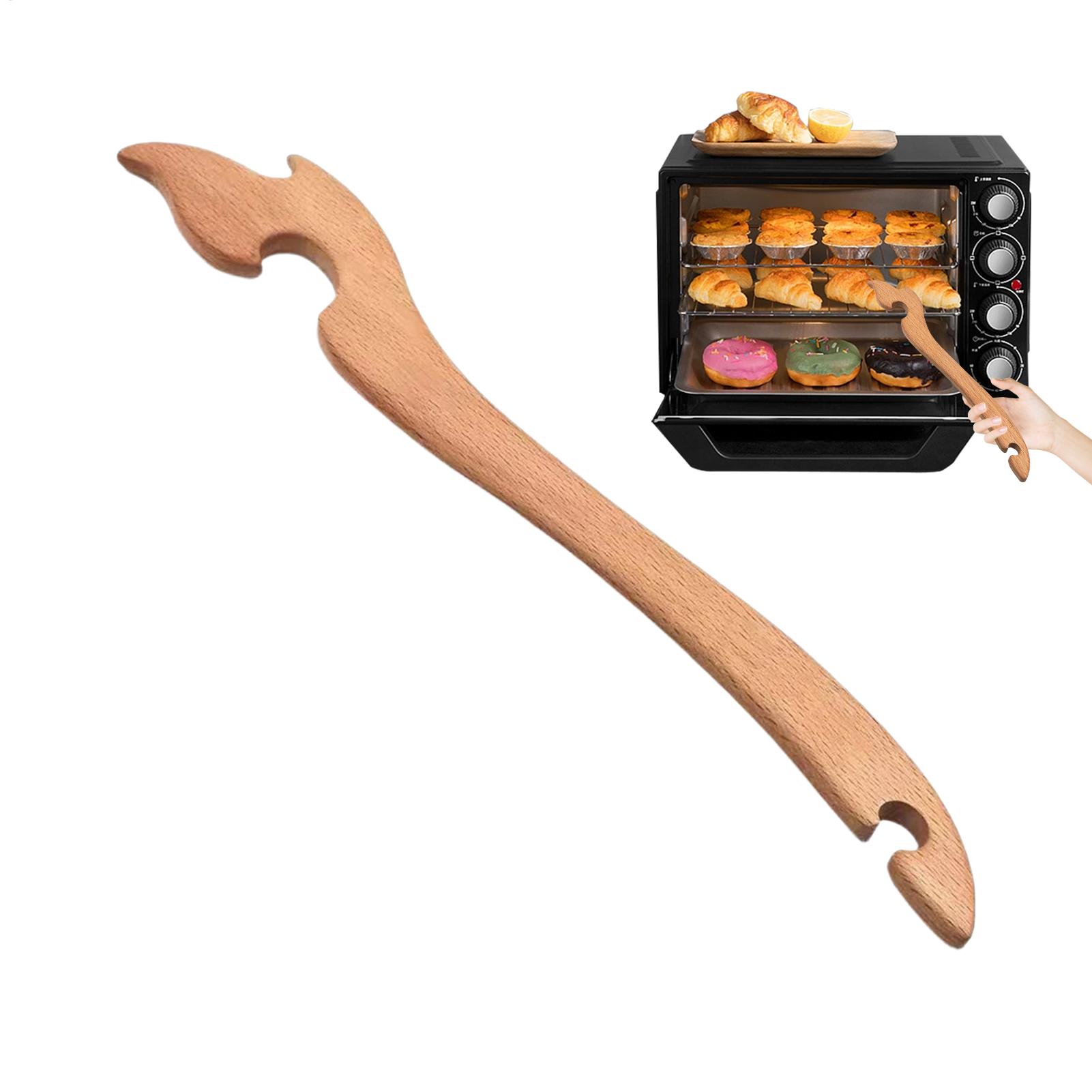 Wooden Long Handle Oven Rack P - Kitchen Baking Rack ulasan dan harga