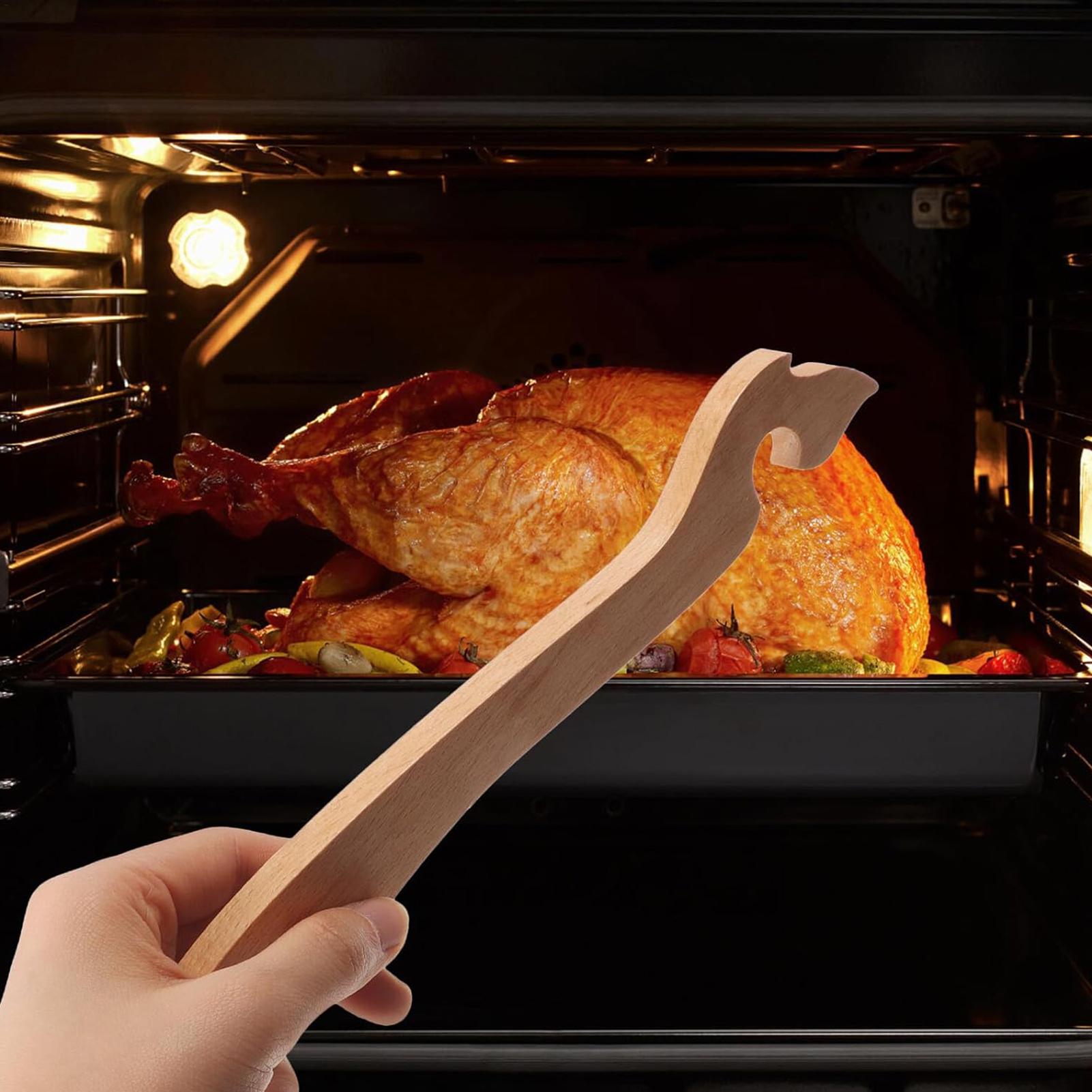 Wooden Long Handle Oven Rack P - Kitchen Baking Rack ulasan dan harga