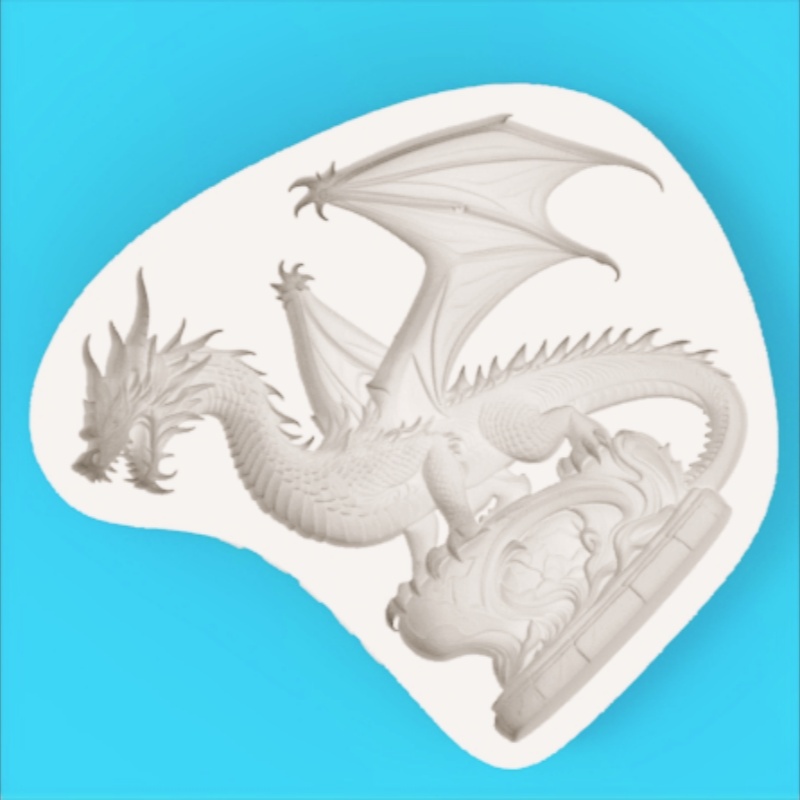 High-Precision Fantasy Dragon- - Kitchen Baking Molds ulasan dan harga