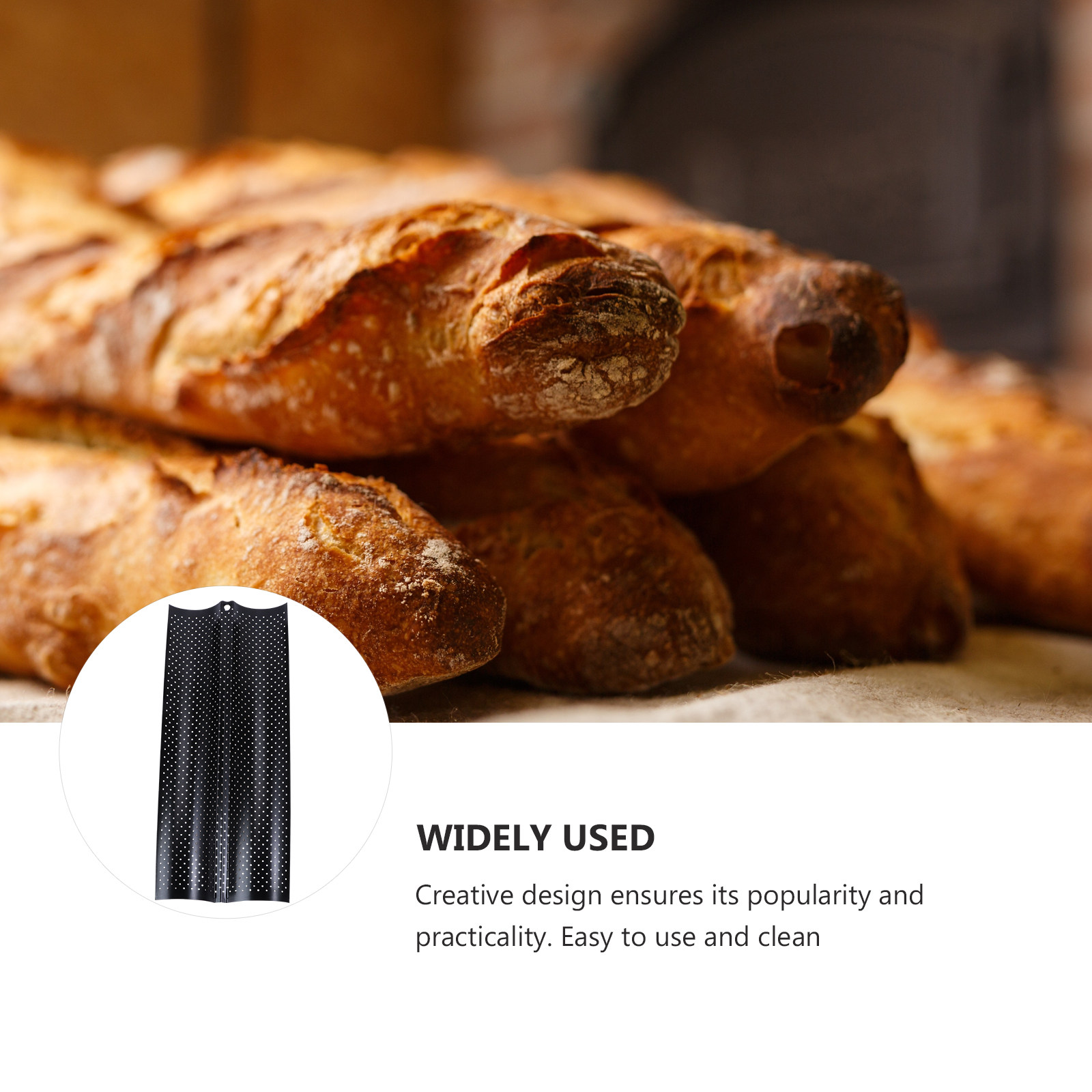 2-Slot French Bread Baking Mou - Kitchen Bakery ulasan dan harga