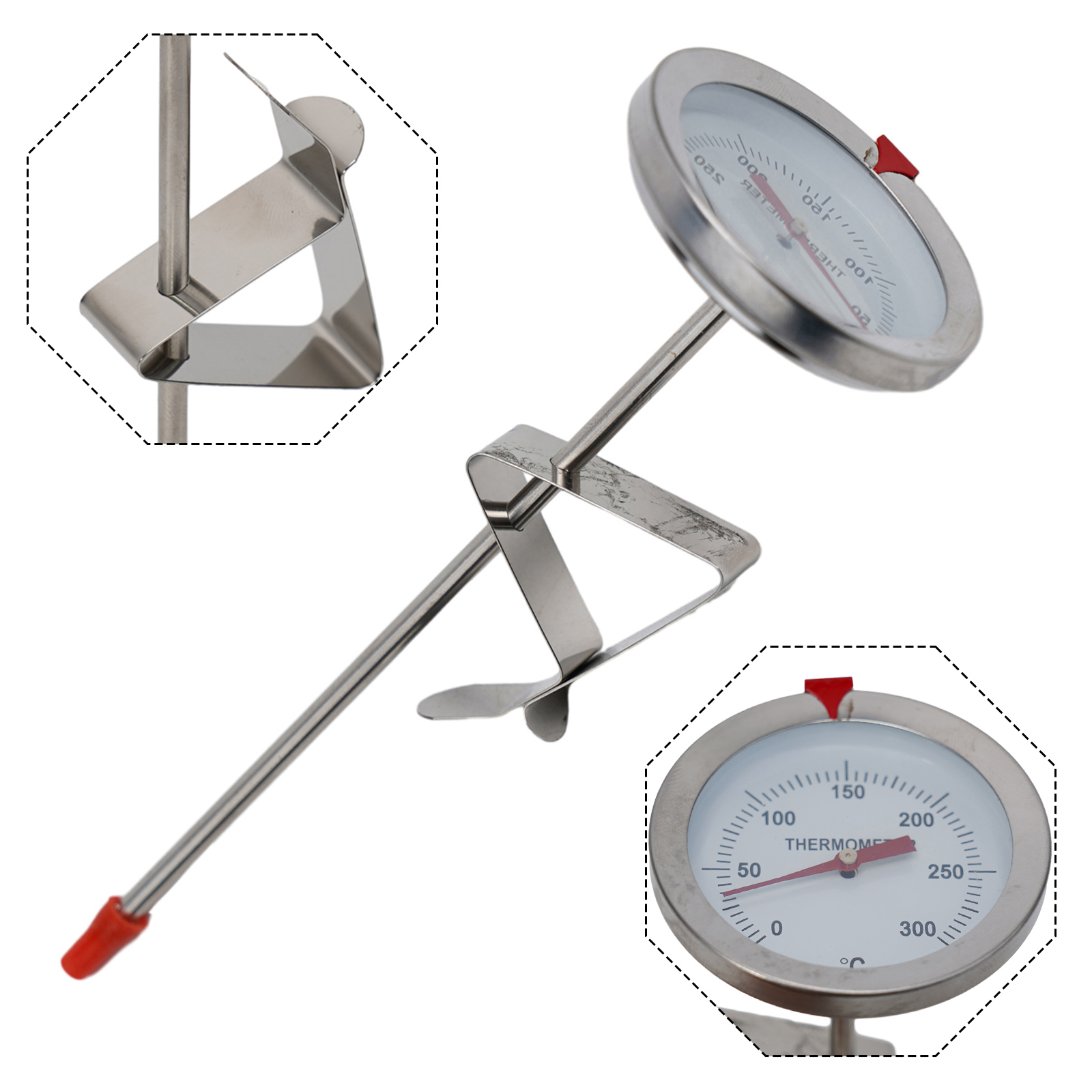 Stainless Steel Probe Thermome - Kitchen Equipment For Baking ulasan dan harga