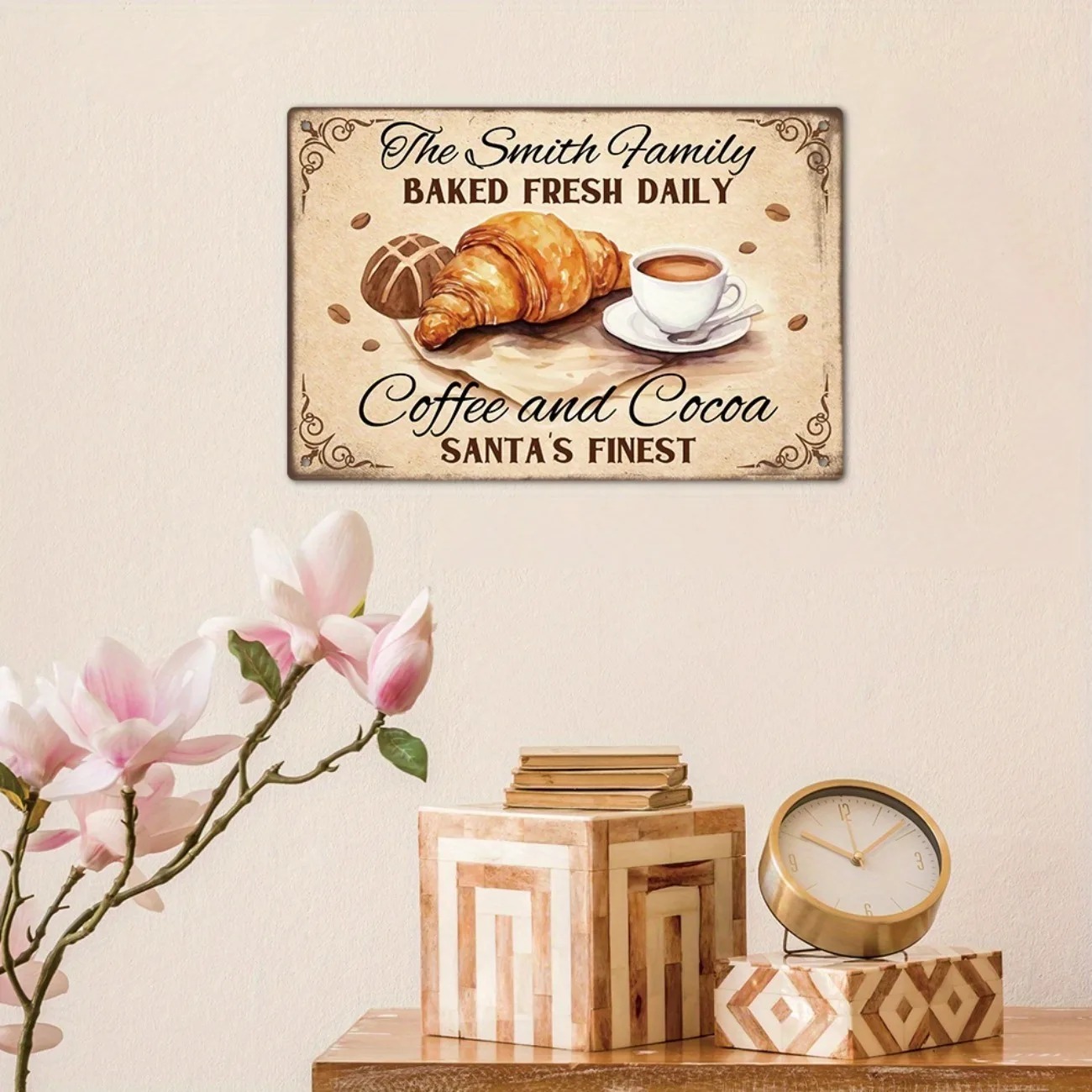 [2D Flat] Rustic Farmhouse Bak - Kitchen Baking Wall Art ulasan dan harga
