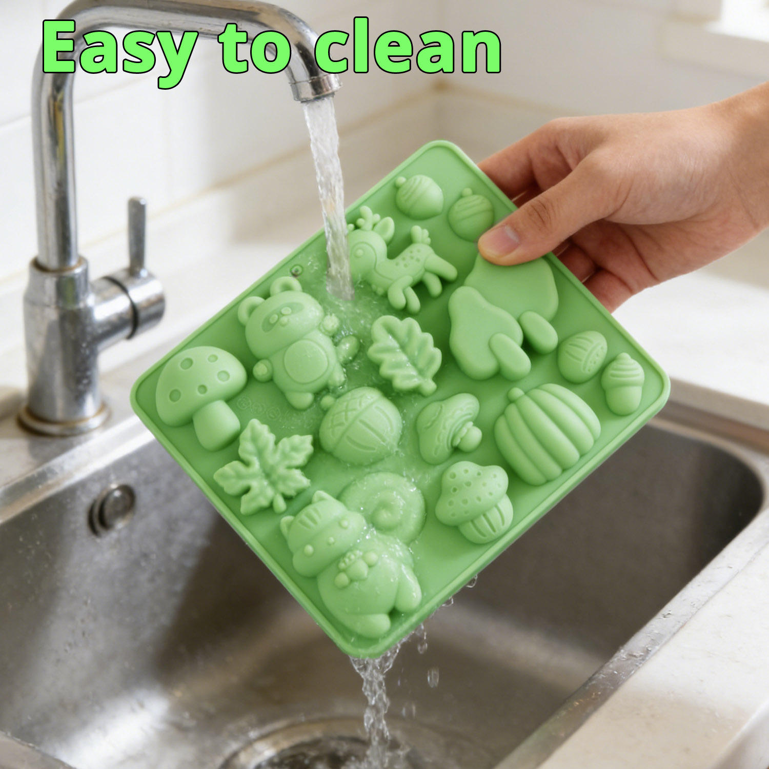 1 Silicone Cake Mold in the Sh - Kitchen Baking Molds ulasan dan harga