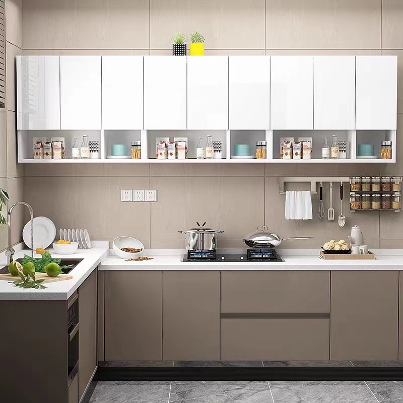 Customized Paint Baking Kitche - Kitchen Baking Cabinet ulasan dan harga