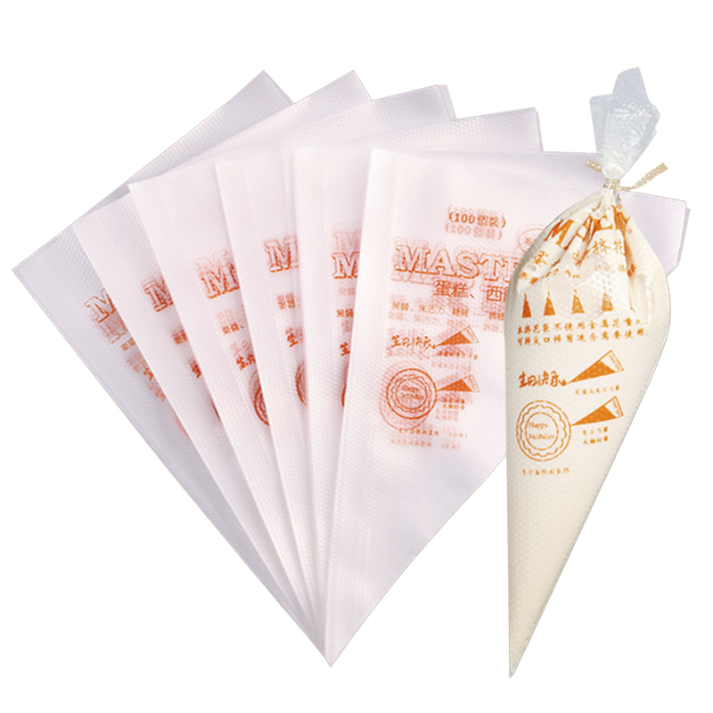 100pcs  Disposable Pastry Bag  - Piping Bag Disposable ulasan dan harga