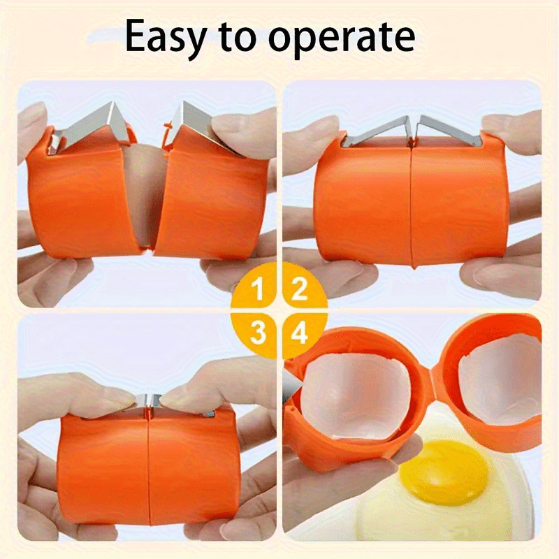 1pc Easy-to-clean Eggshell Sep - Kitchen Baking Must Haves ulasan dan harga