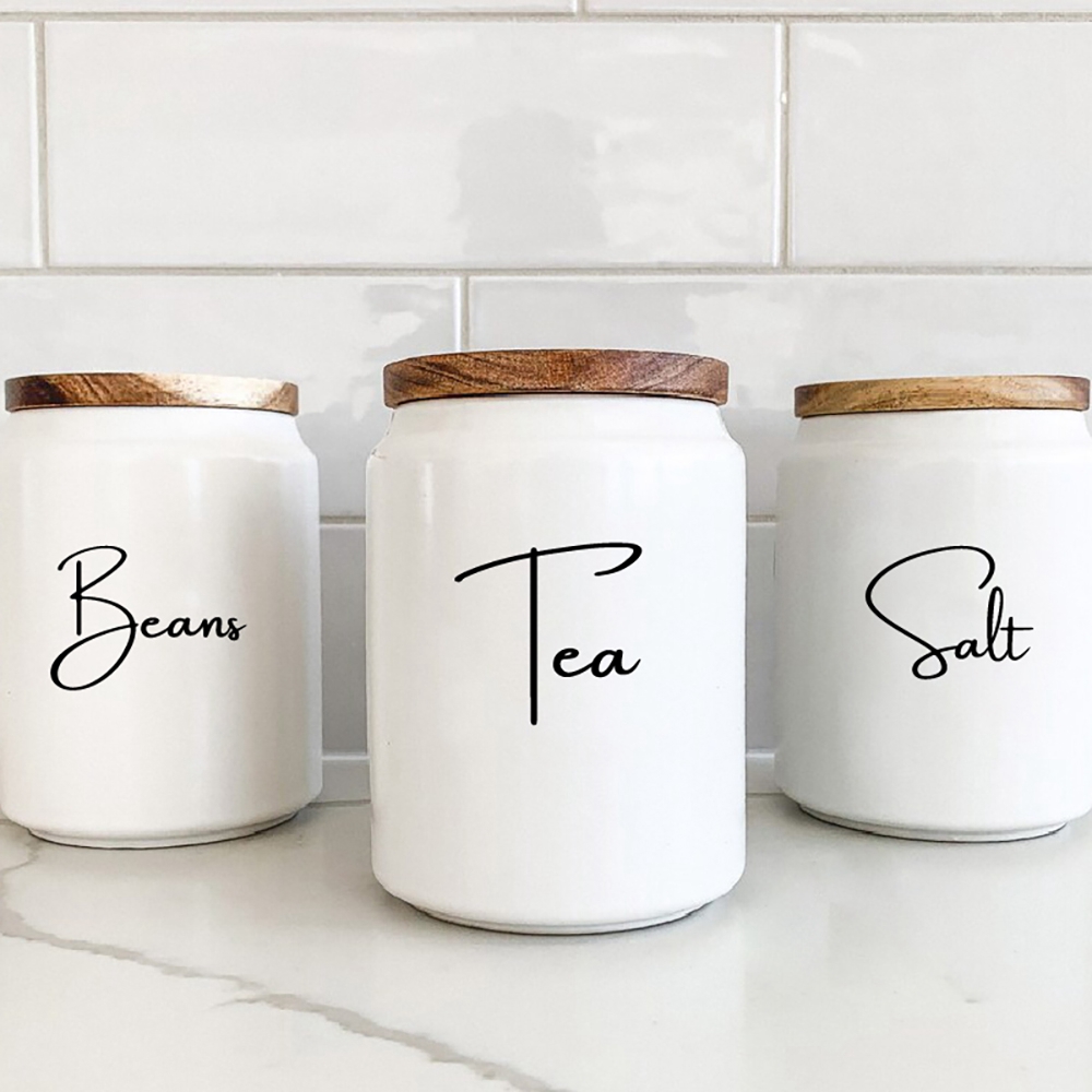 Kitchen Organization Canister  - Kitchen Baking Wall Art ulasan dan harga