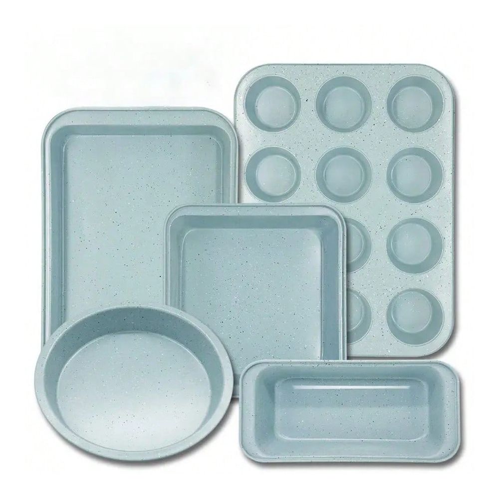 10 Piece Bakeware Set, NonStic - Kitchen Baking Pan Set ulasan dan harga