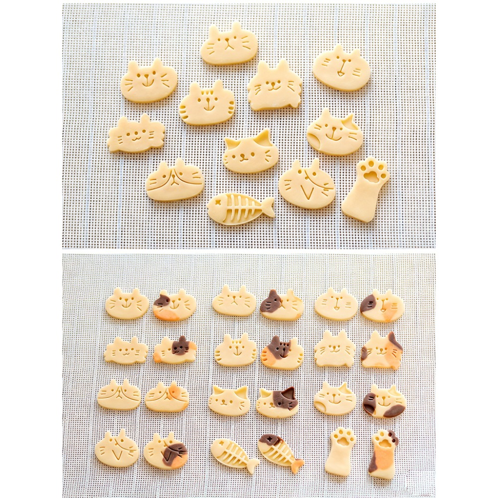 Cute Kitten DIY Stamp Cookie C - Kitchen Equipment For Baking ulasan dan harga