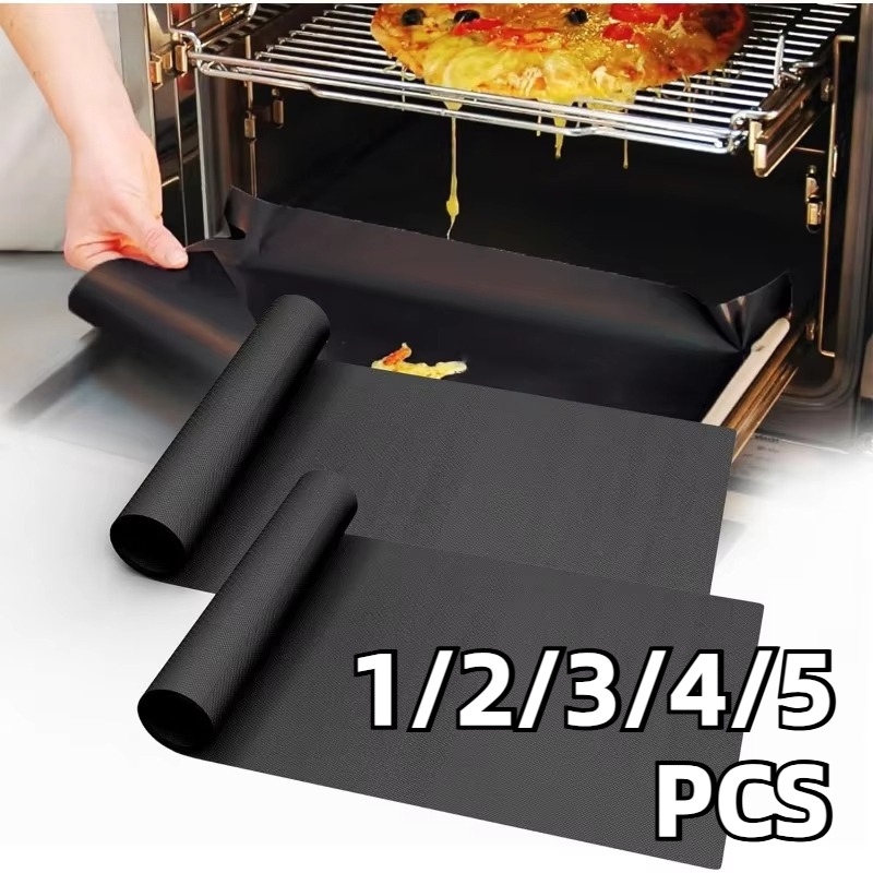 1/2/3/4/5PCS Black BBQ Grill M - Kitchen Baking Cooking ulasan dan harga