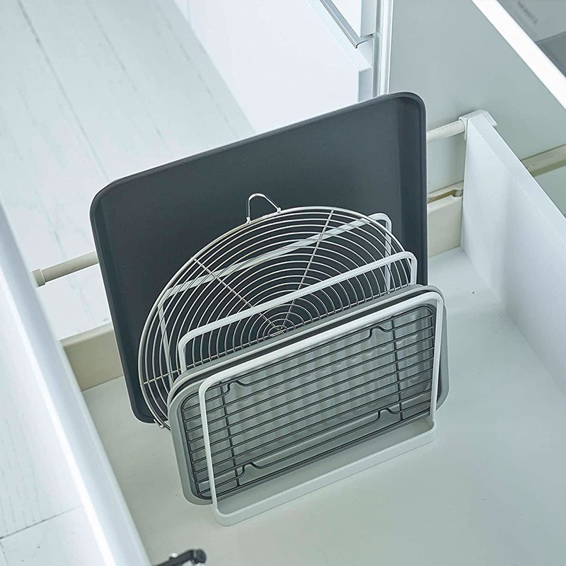 Vertical Cutting Board Rack Fo - Kitchen Baking Rack ulasan dan harga