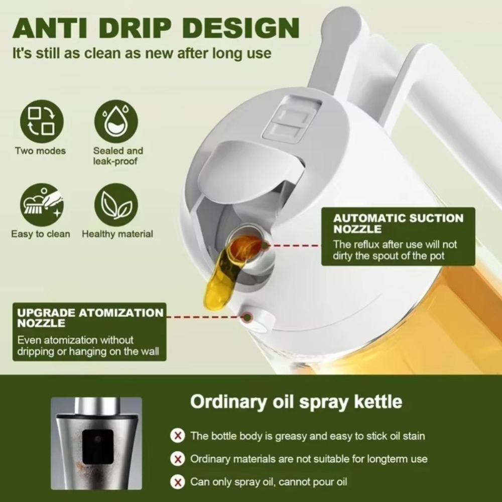 2in1 470ml Plastic Spray Oil S - Kitchen With Baking Area ulasan dan harga