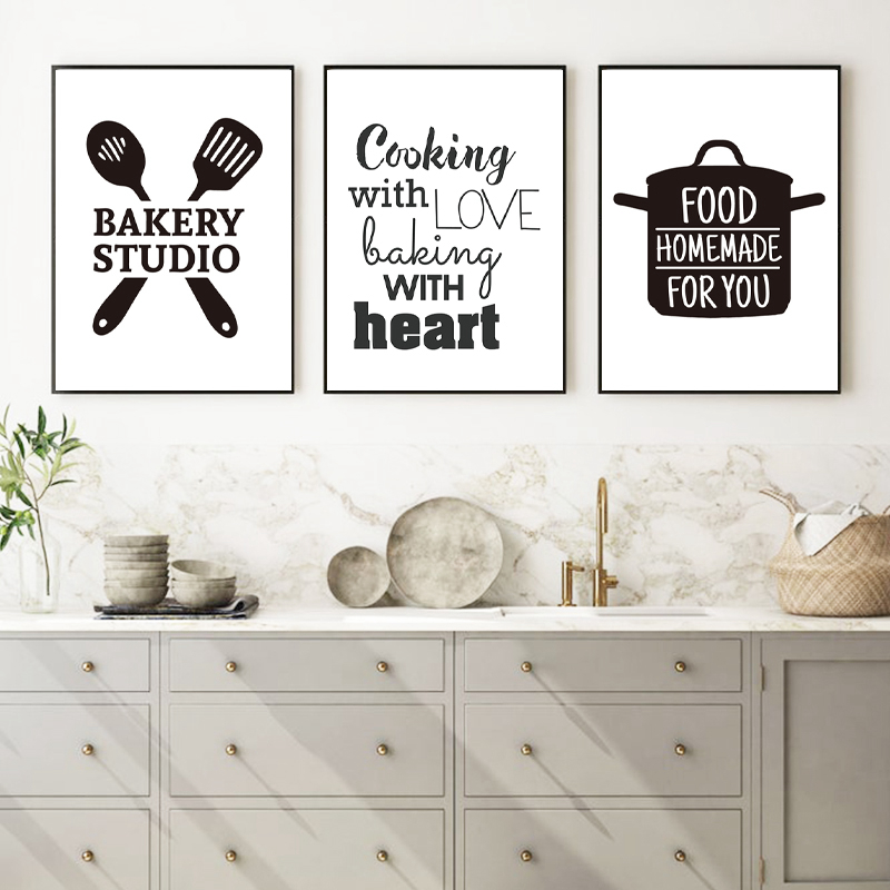 Cooking With Love Kitchen Quot - Kitchen Baking Wall Art ulasan dan harga