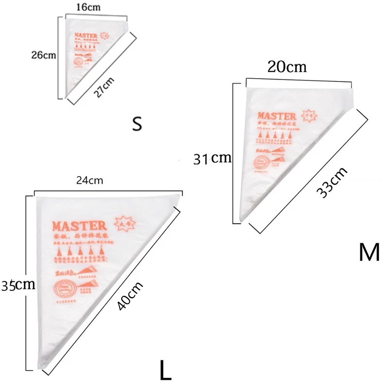 20~100pcs Disposable Pastry Ba - Piping Bag Disposable ulasan dan harga