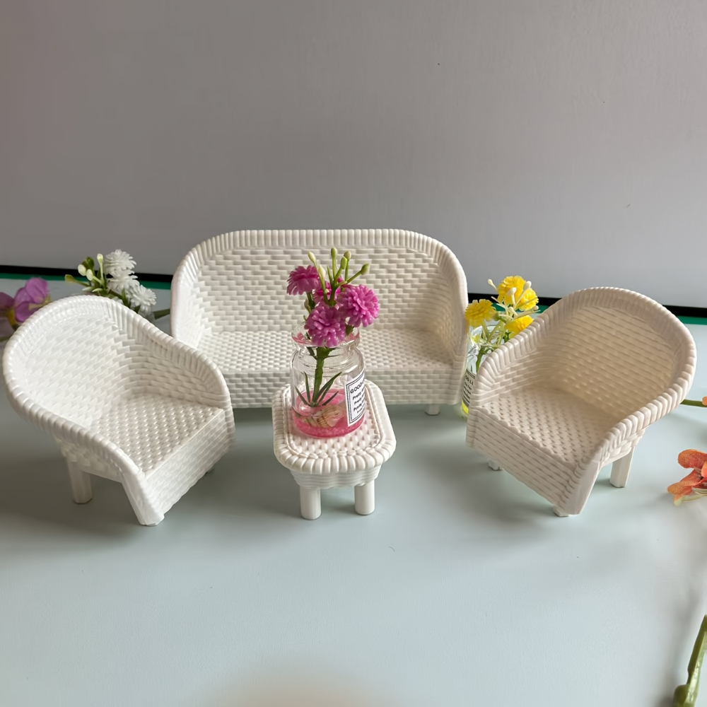 4 Mini Coffee Table and Chair  - Kitchen Queen ulasan dan harga
