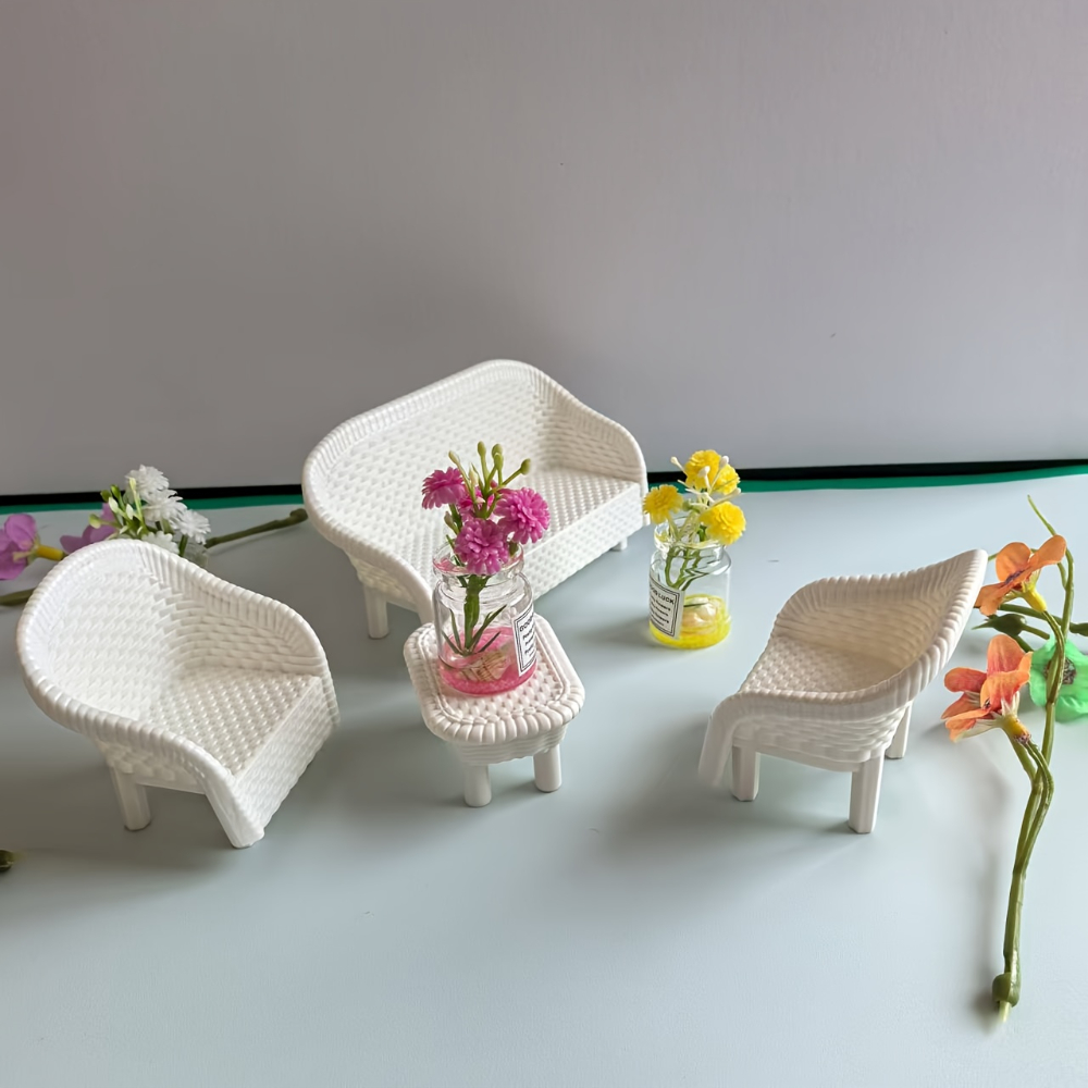 4 Mini Coffee Table and Chair  - Kitchen Queen ulasan dan harga