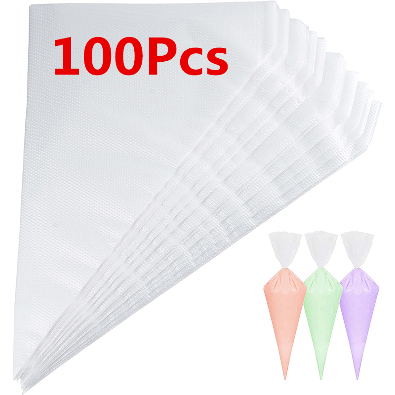 LMETJMA 100 Pcs Piping Bags Up - Piping Bag Disposable ulasan dan harga