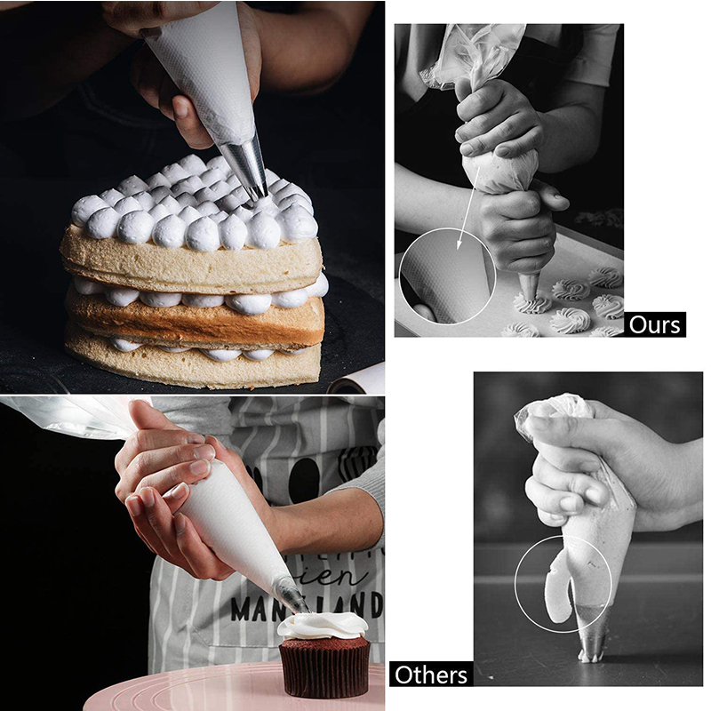 LMETJMA 100 Pcs Piping Bags Up - Piping Bag Disposable ulasan dan harga