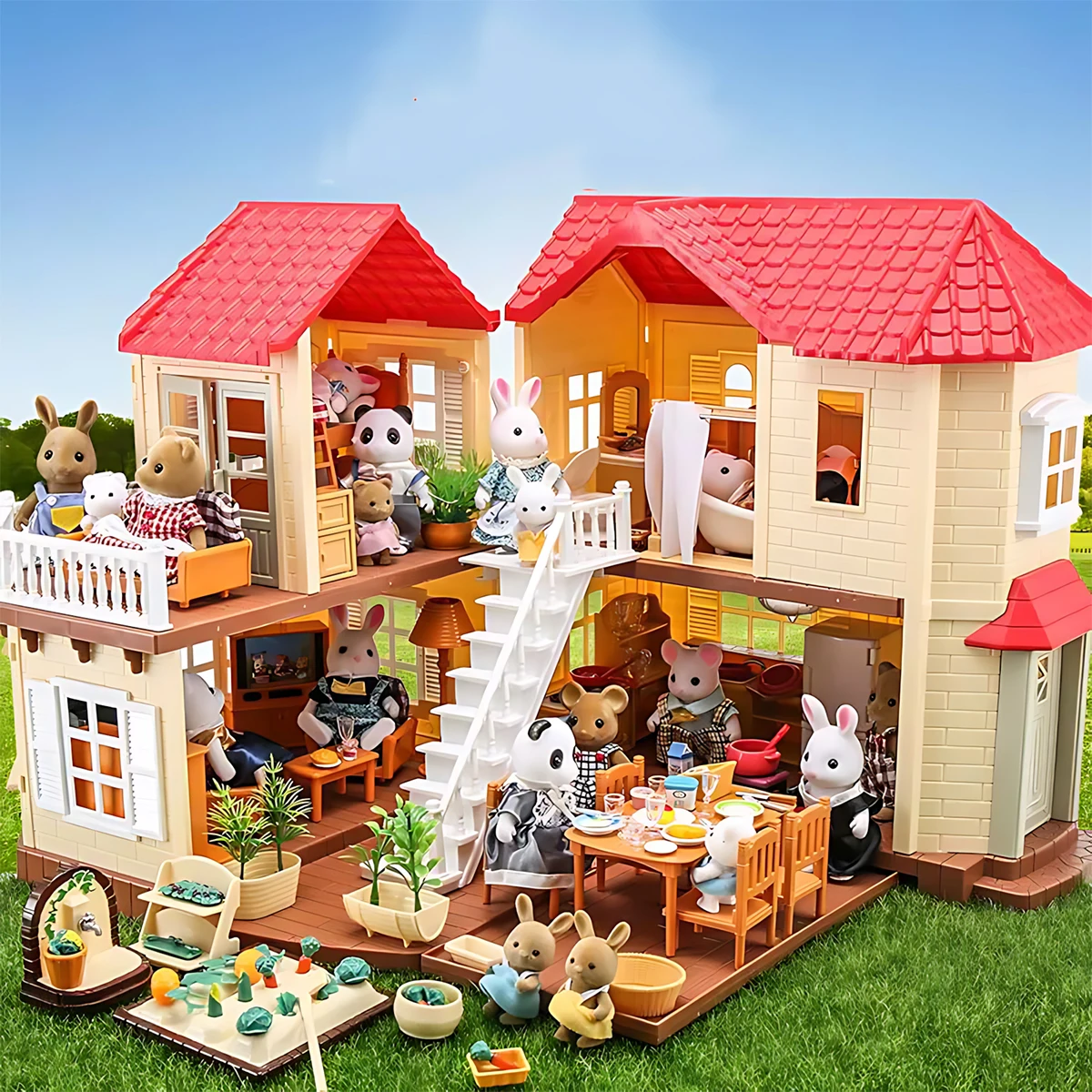 Miniature Furniture 1:12 Dollh - Kitchen Queen ulasan dan harga