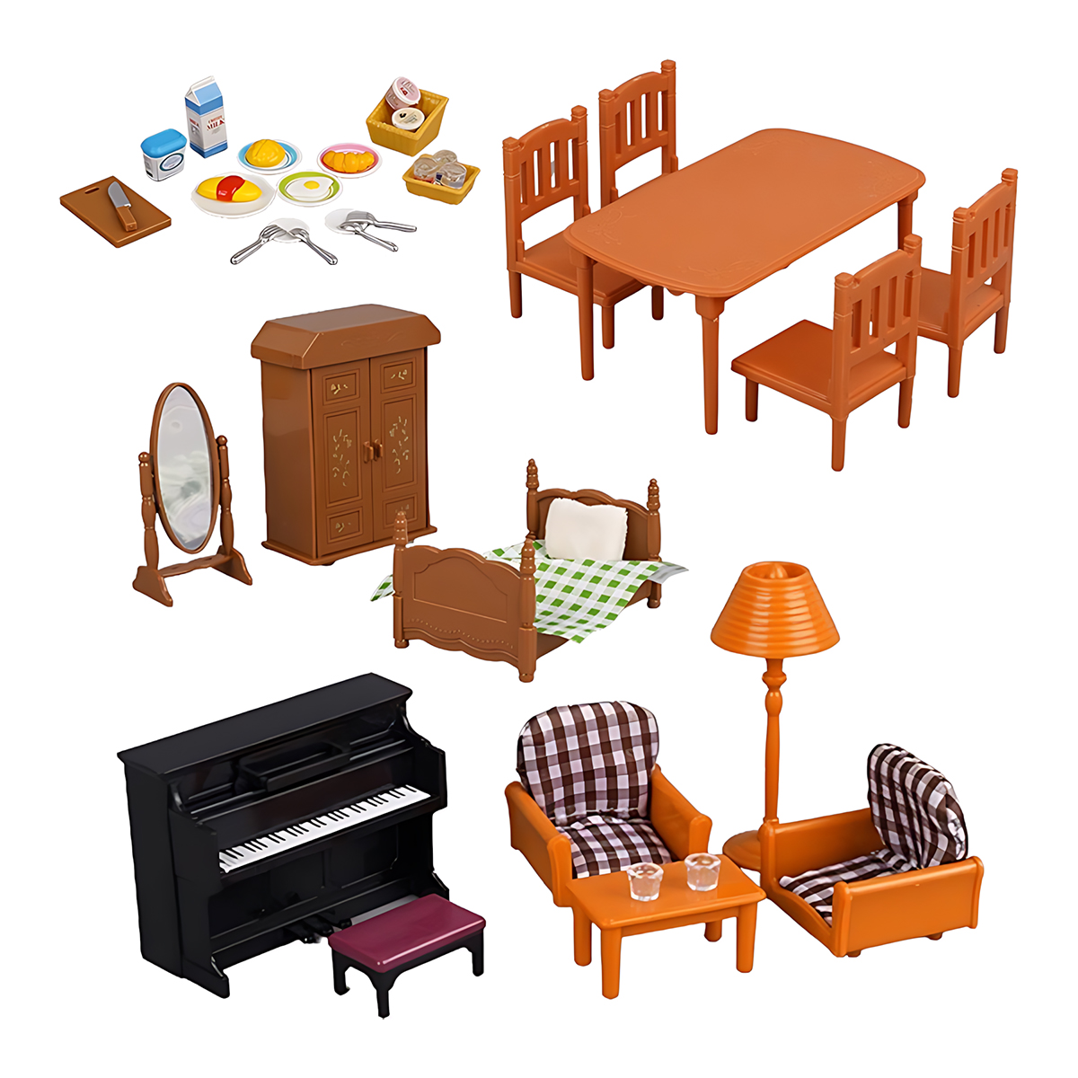 Miniature Furniture 1:12 Dollh - Kitchen Queen ulasan dan harga