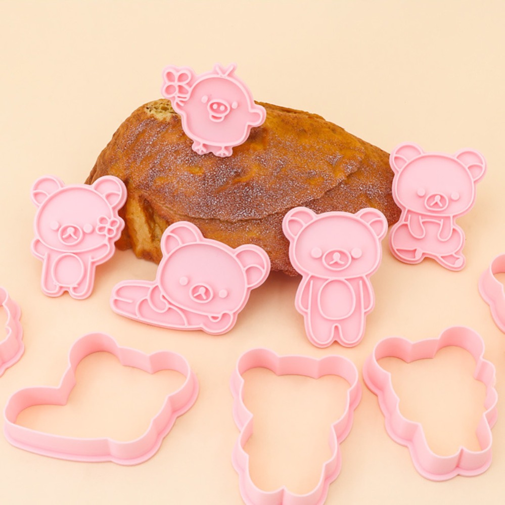 Cookie Cutters Cartoon Bear Bi - Kitchen Equipment For Baking ulasan dan harga